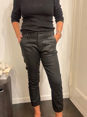 PAIGE Mayslie Jogger Shiny Pant
